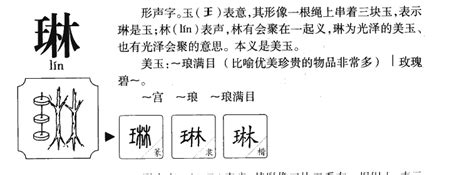 琳名字意思|琳字取名的寓意